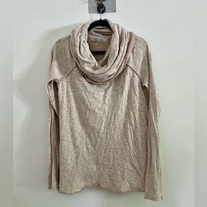 Free People FP Beach Cocoon Cowl Neck Pullover Sweater Two Body Top One Size